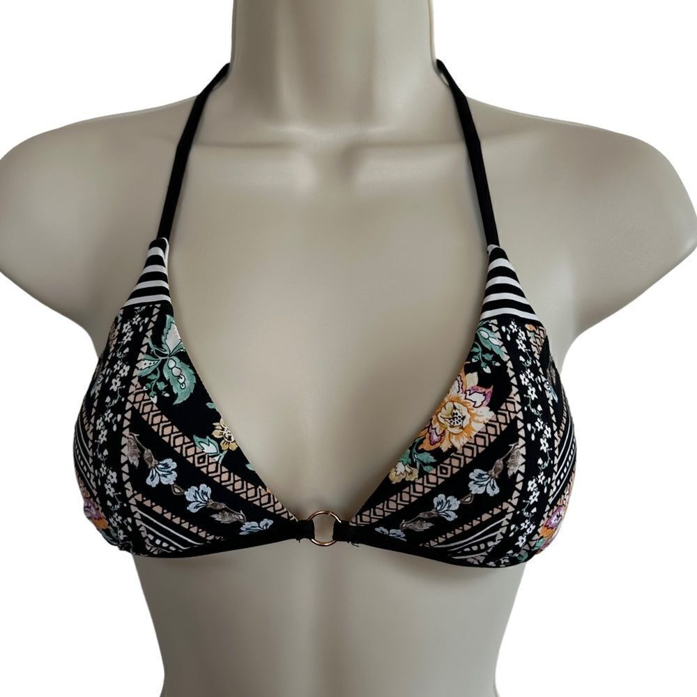 Nanette Lepore ~ Diamond Vines Vixen Bikini Top ~ size 2